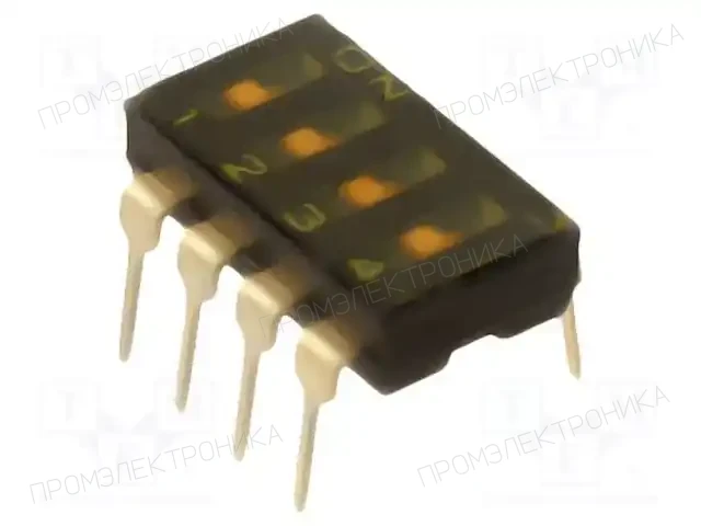 OMRON Electronic Components A6T-4102 — Переключатели типа Dip-Switch
