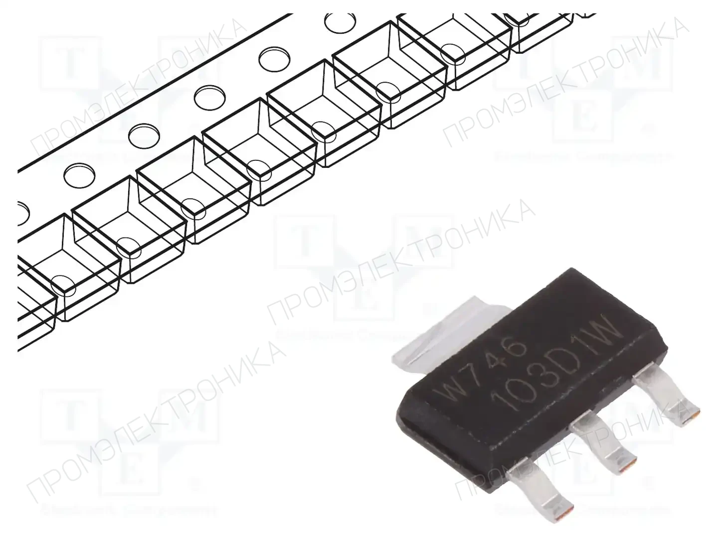 WeEn Semiconductors EC103D1WX — Тиристоры SMD/THT