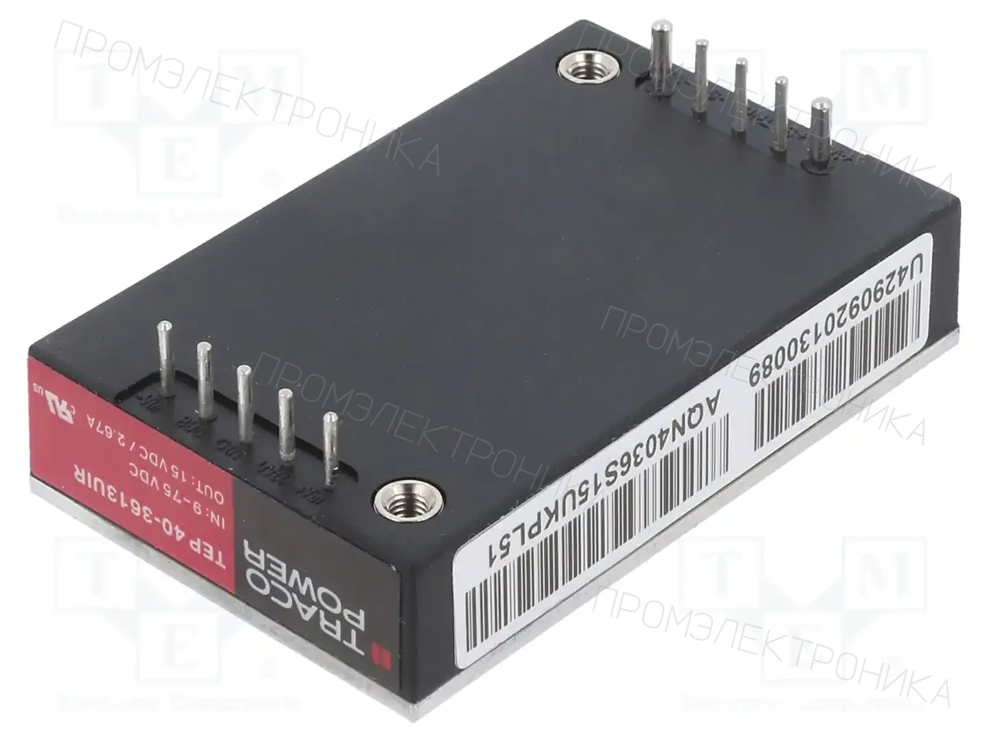 TRACO POWER TEP 40-3613UIR — Преобразователи DC/DC