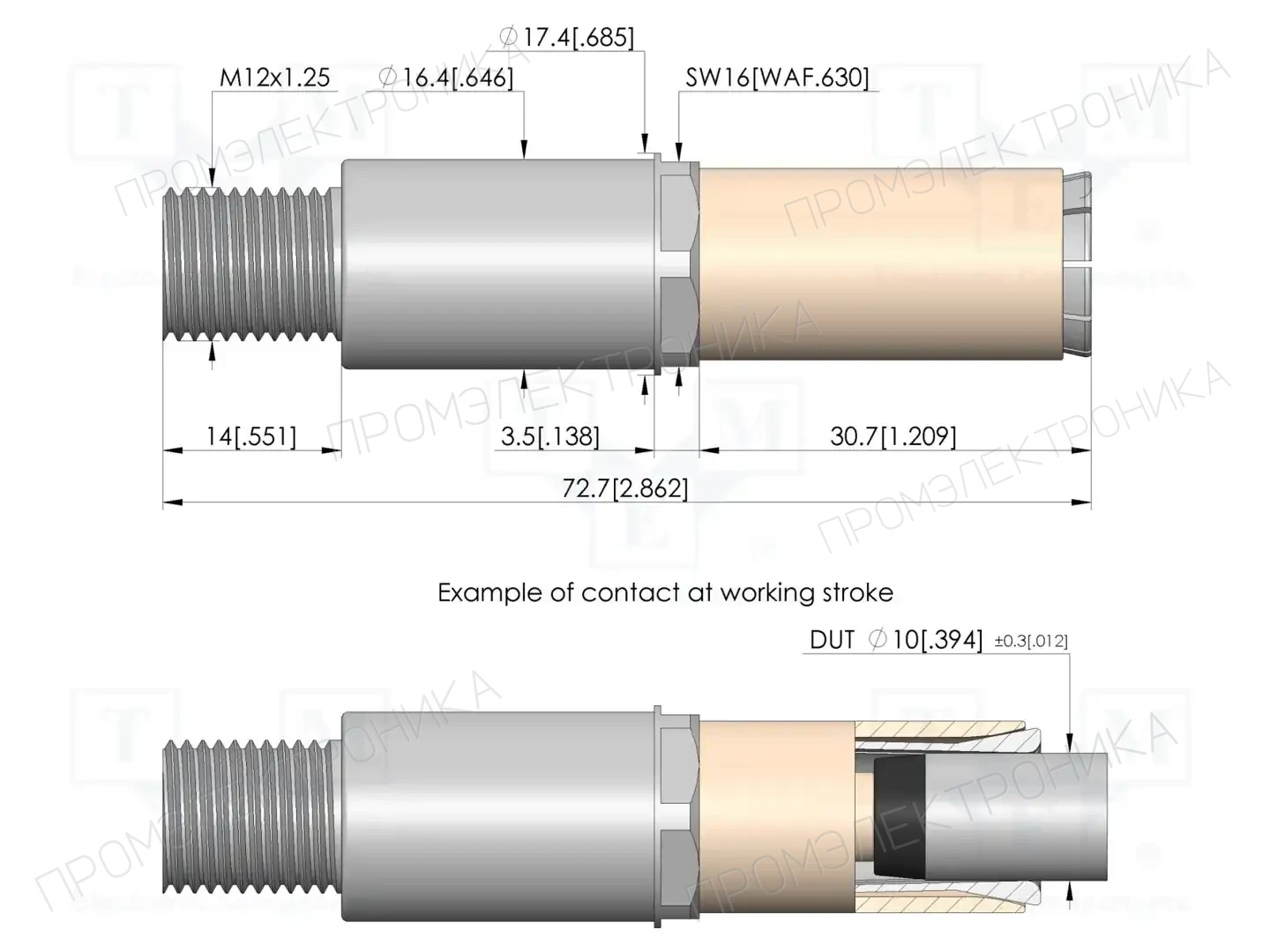 INGUN HKR-672 1000 130 S 40004 M — Измерительные щупы
