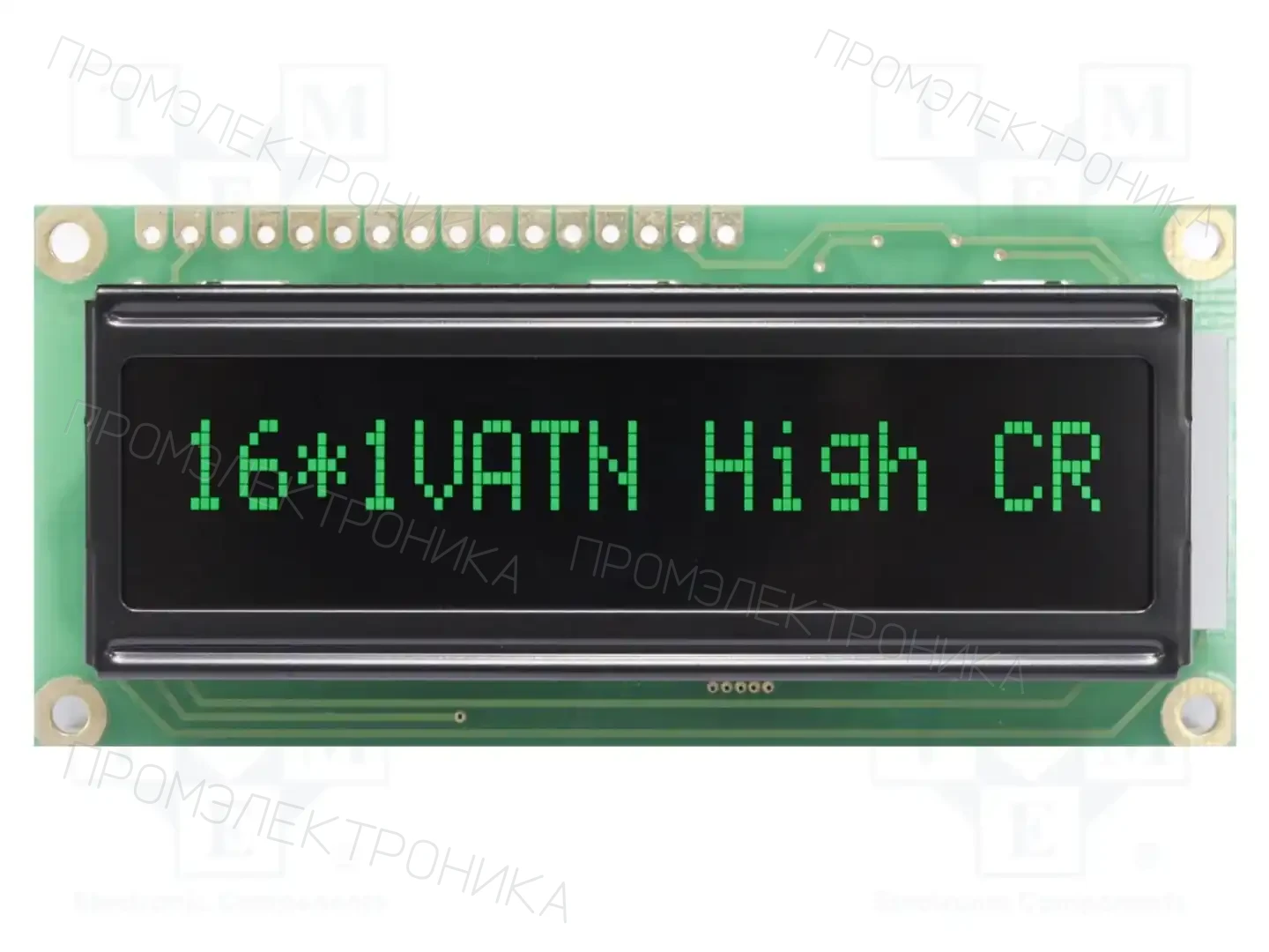 RAYSTAR OPTRONICS RC1601A-LLG-JWVE — Дисплеи LCD буквенно-цифровые