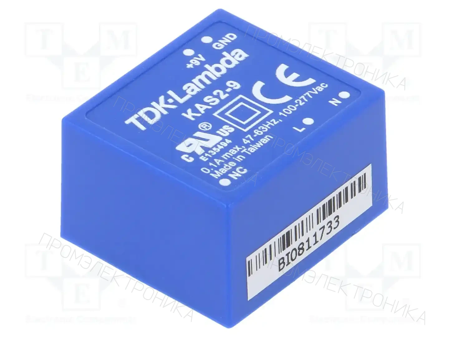 TDK-LAMBDA KAS2-9 — Преобразователи AC/DC для PCB