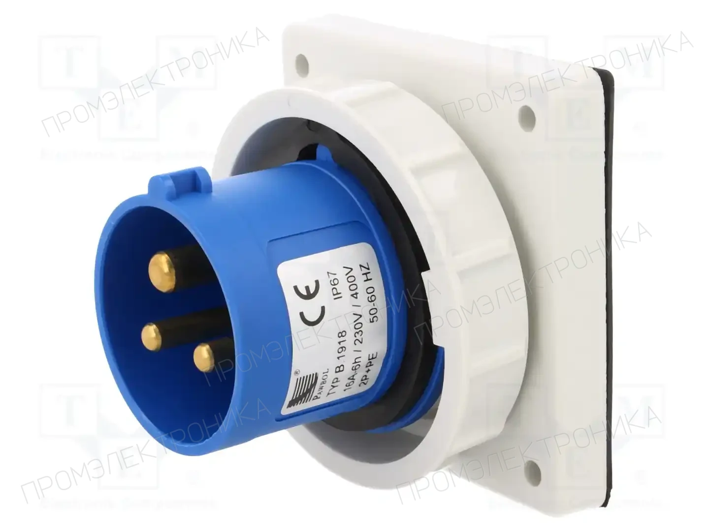 PAWBOL B.1918 — Многофазные разъемы IEC 60309