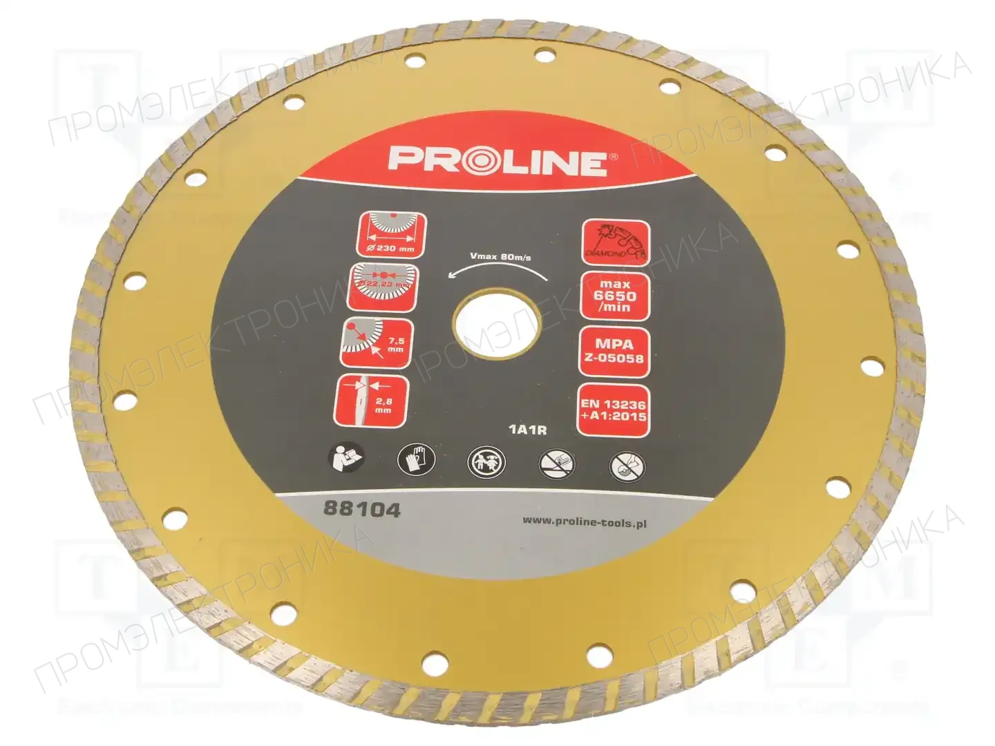 PROLINE 88104 — Диски для резки и шлифовки