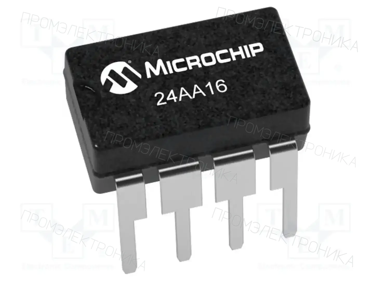 Microchip Technology 24AA16-E/P — Памяти EEPROM последовательные