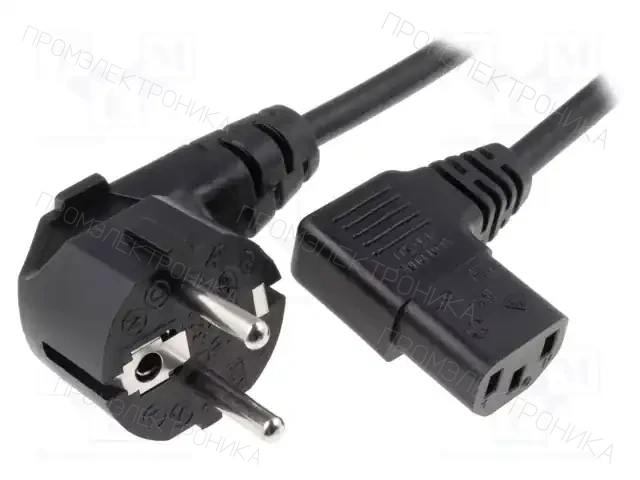 LIAN DUNG LT-322+511 H05VV-F 3X1.0 BLK 1M — Кабели питания компьютерные и универс