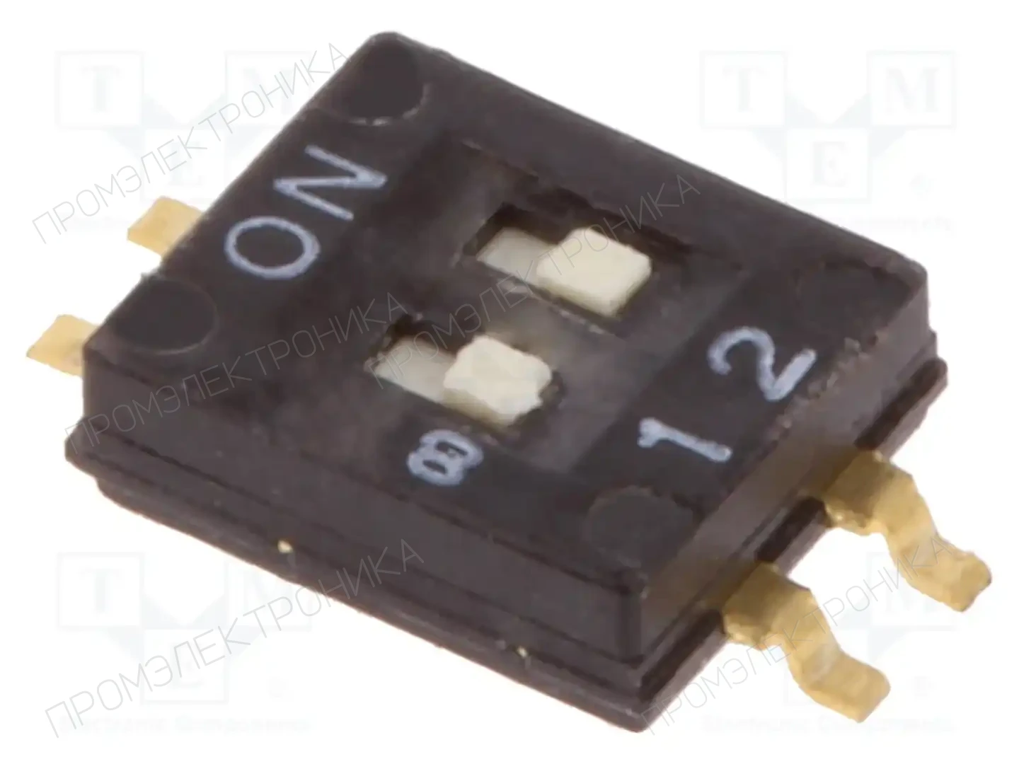 OMRON Electronic Components A6H-2102 — Переключатели типа Dip-Switch
