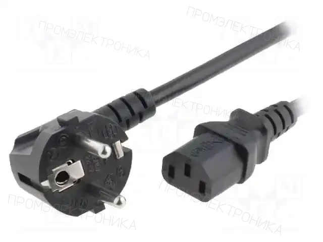 LIAN DUNG LT322+501 H05VV-F 3X1.0 3.0M BLK — Кабели питания компьютерные и универс