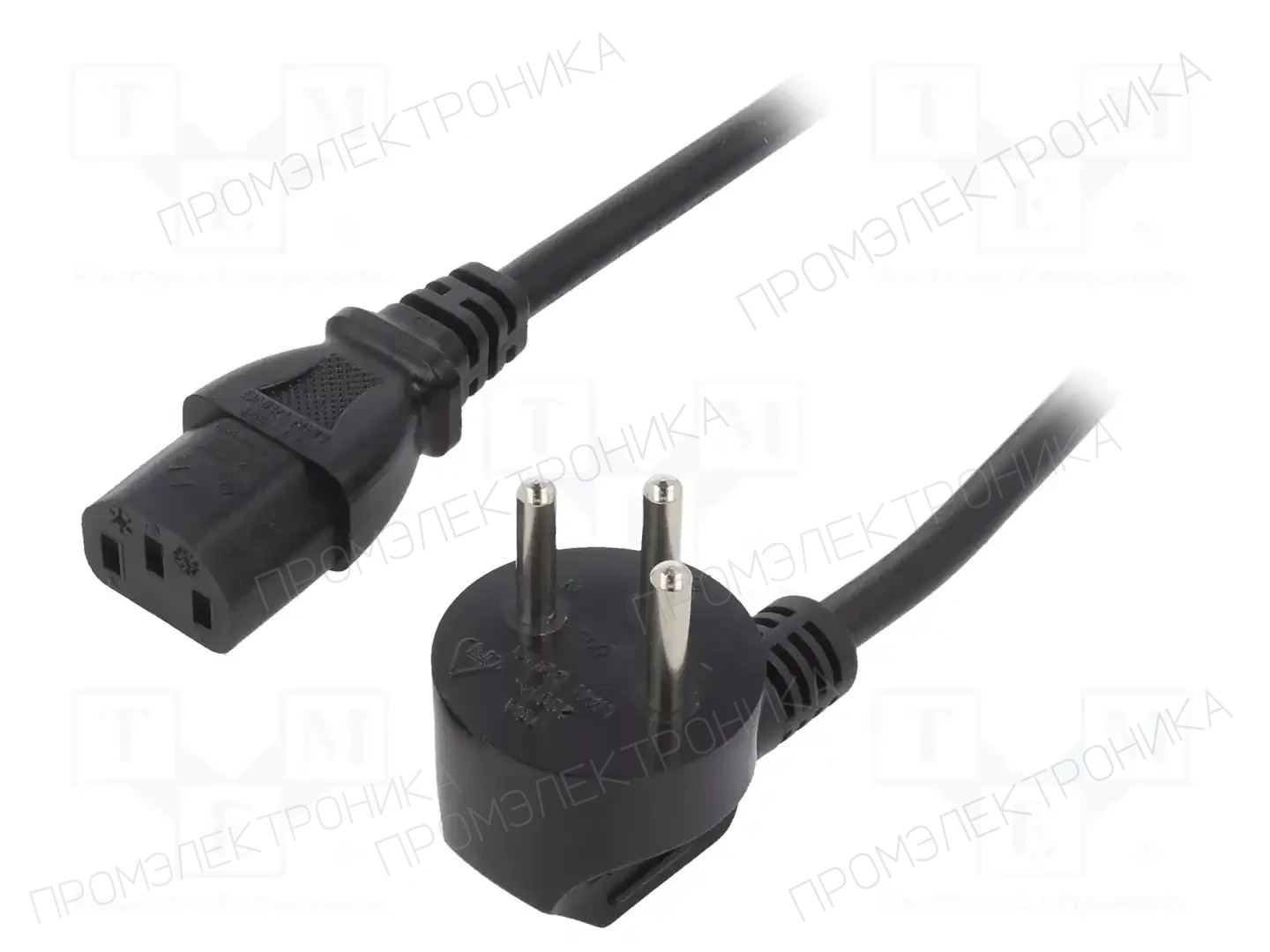 LIAN DUNG LT-605+501 H05VV-F 3X1.0 BLK 1.8M — Кабели питания компьютерные и универс