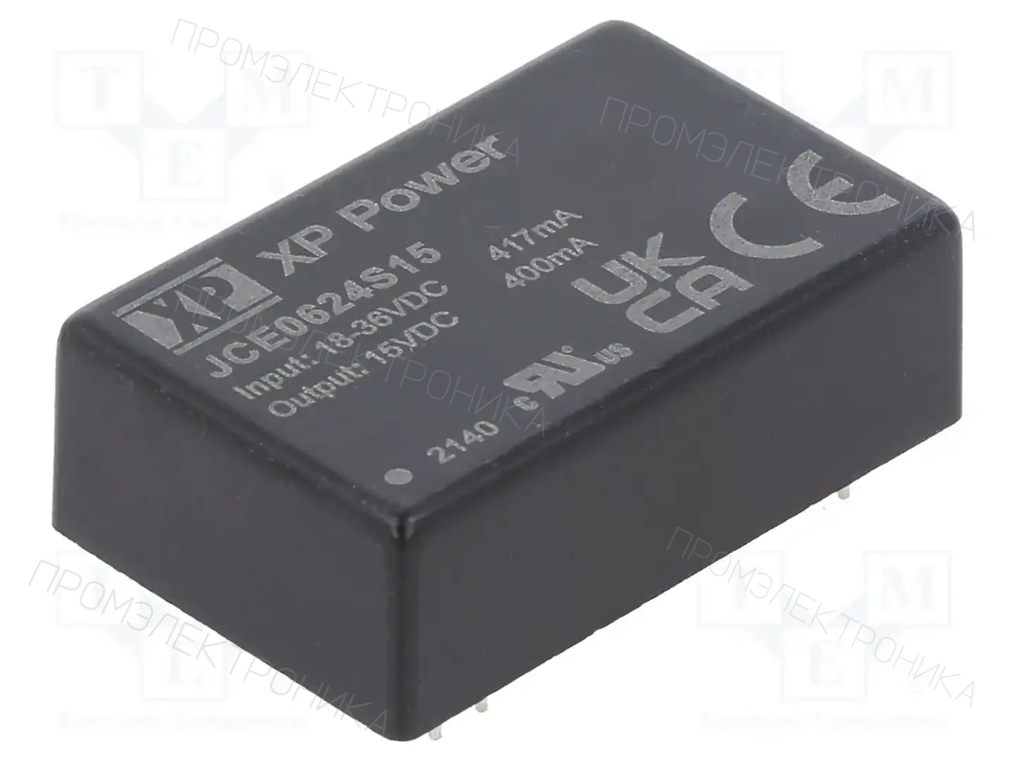 XP POWER JCE0624S15 — Преобразователи DC/DC