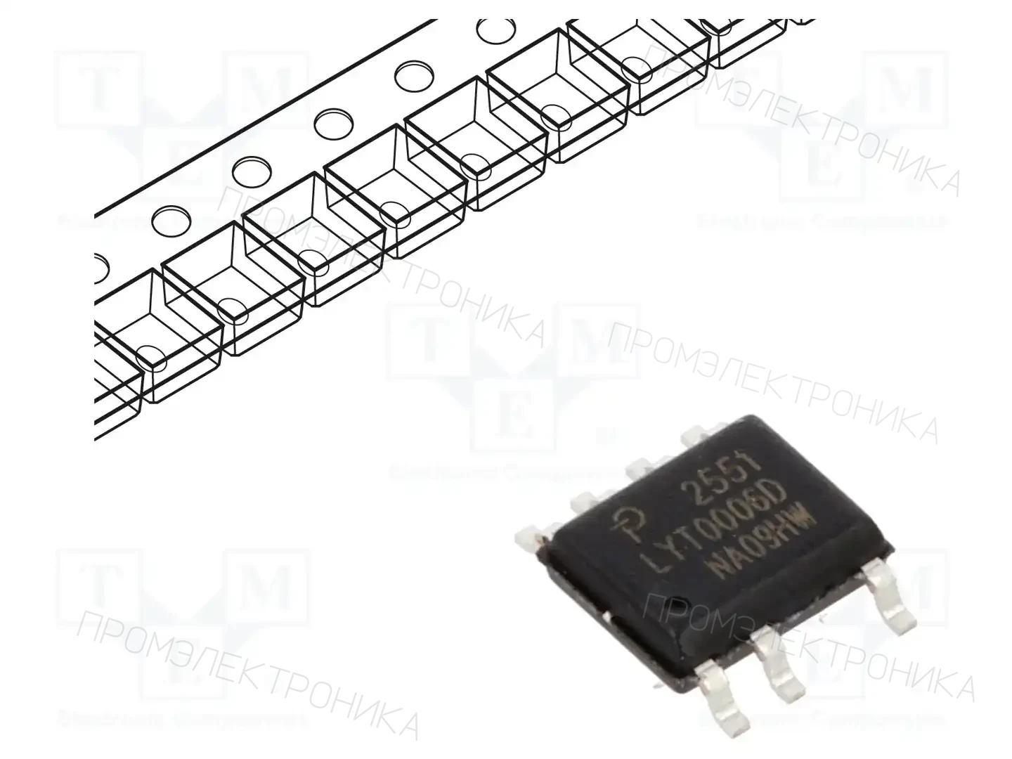 POWER INTEGRATIONS LYT0006D-TL — Светодиодные драйверы