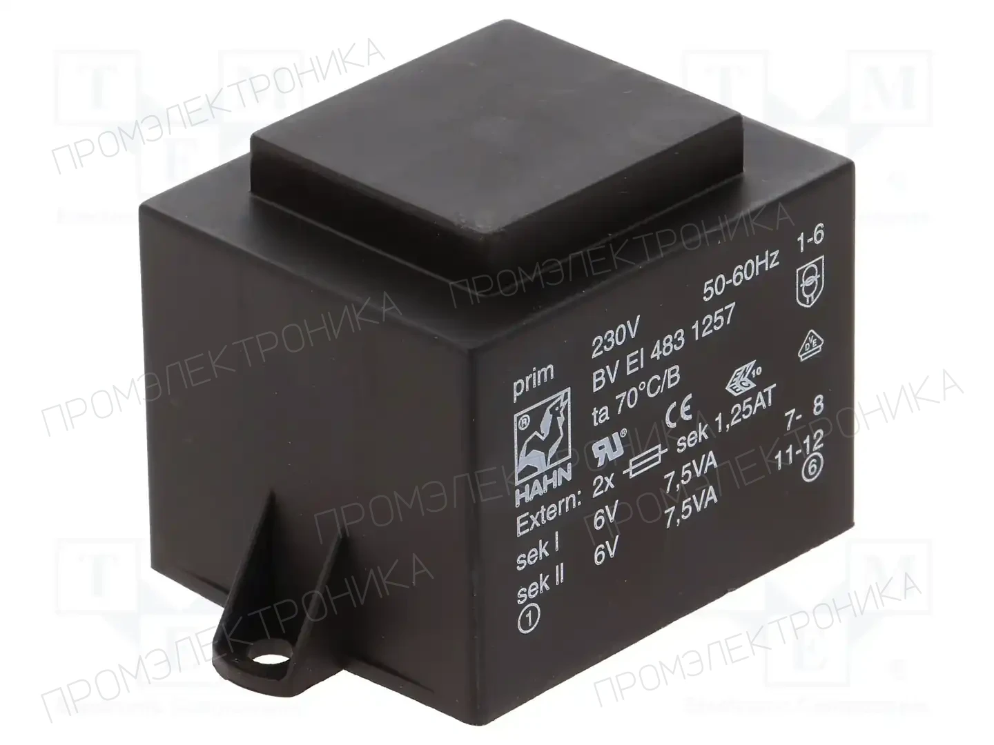 HAHN BV EI 483 1257 — Трансформаторы PCB