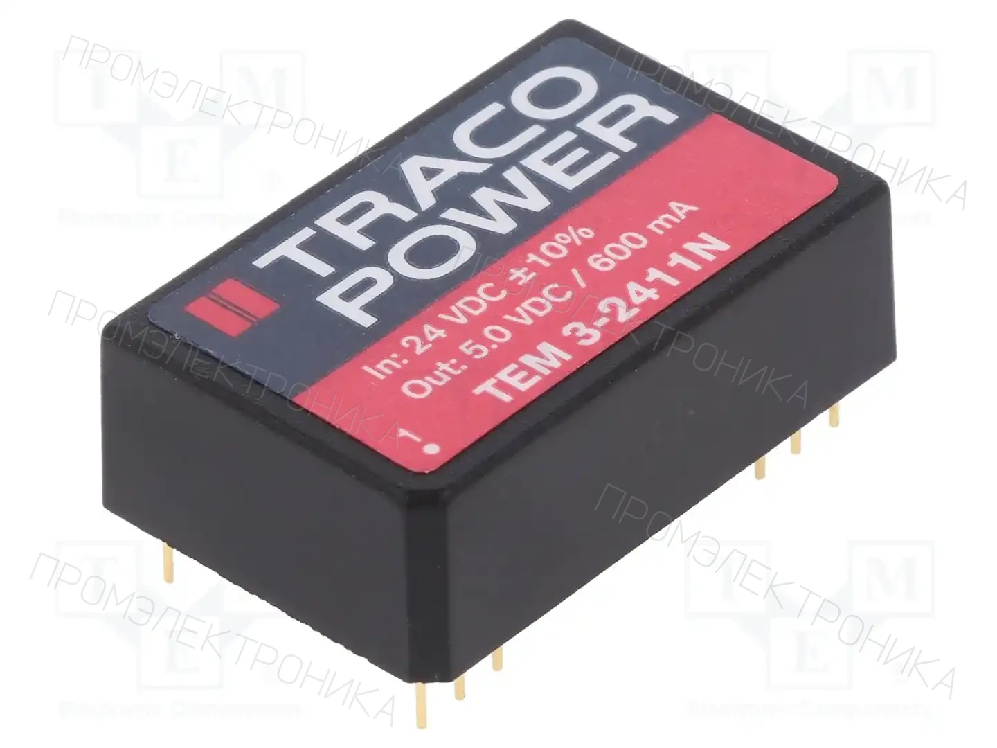 TRACO POWER TEM 3-2411N — Преобразователи DC/DC