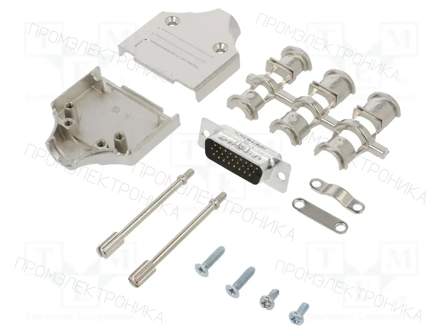 AMPHENOL COMMUNICATIONS SOLUTIONS L17MHDM15+L717HDA26P — Комплектные штекеры D-Sub