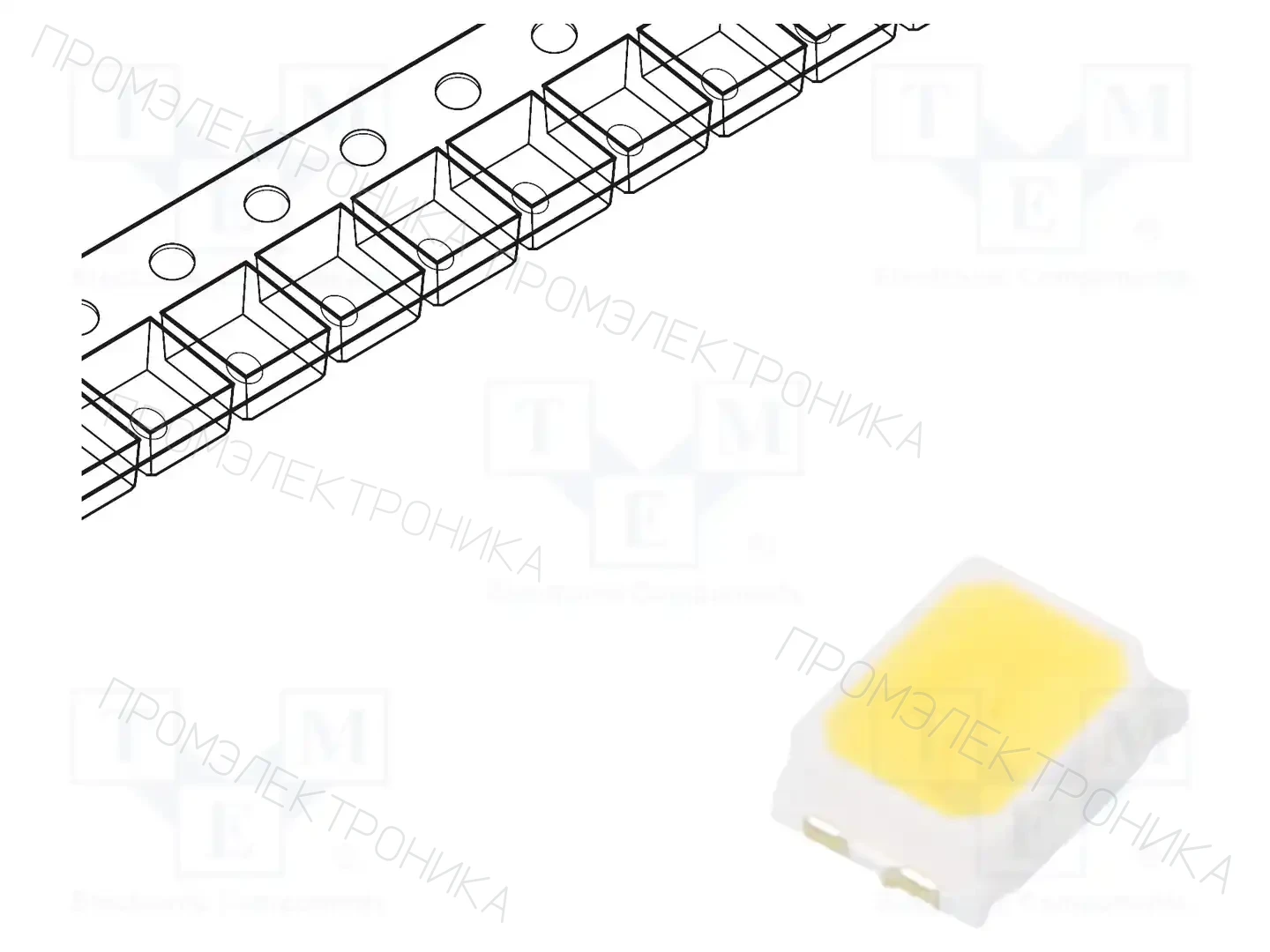 REFOND RF-60TI16DS-EE-Y — Светодиоды SMD белые