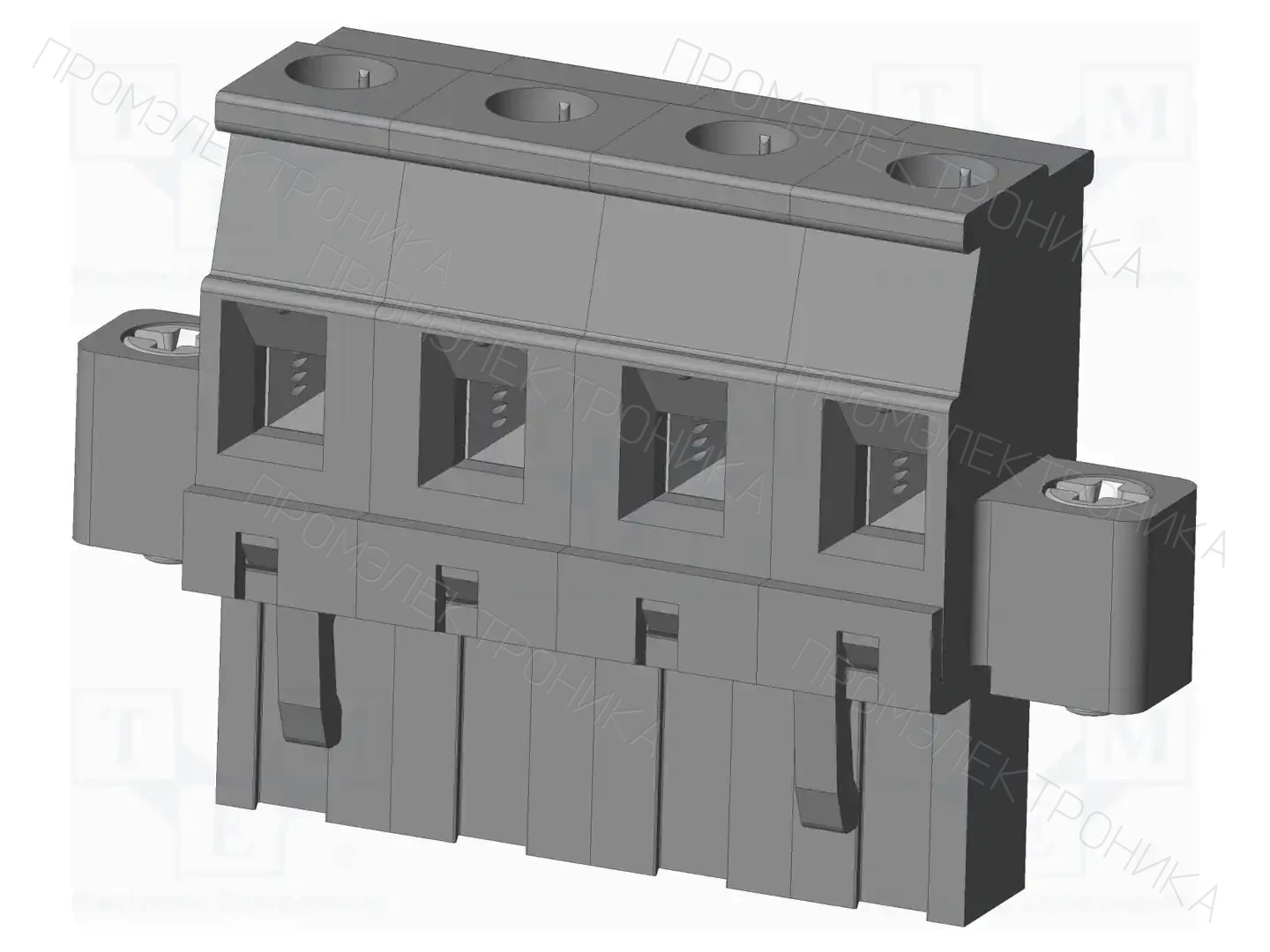 AMPHENOL ANYTEK TS04018C0000G — Клеммные колодки разъемного типа