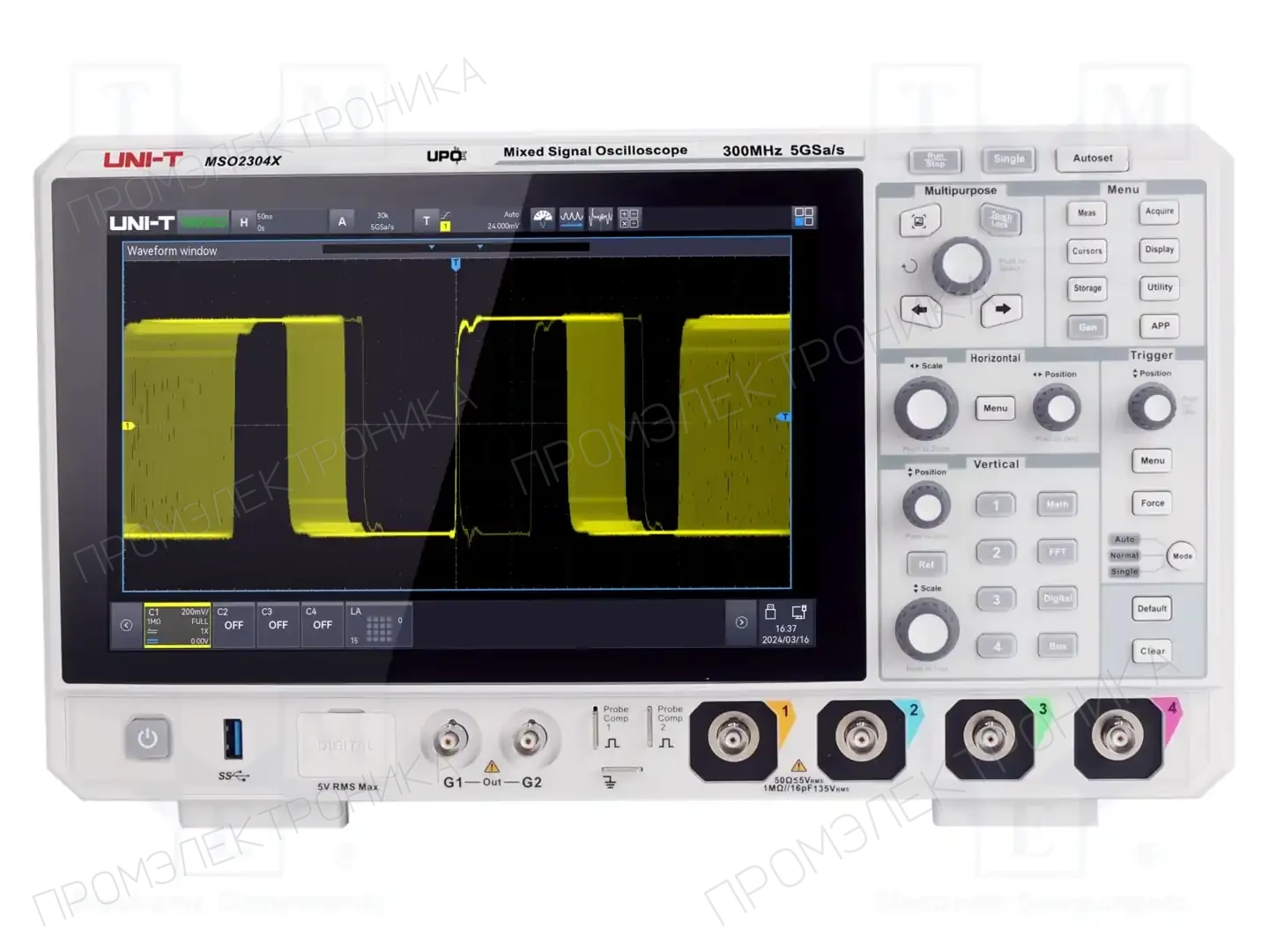UNI-T MSO2304X — Осциллоскопы цифровые