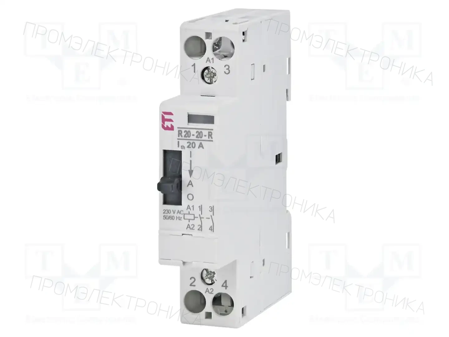 ETI POLAM R 20-20-R-230V AC — Контакторы - установочные модульные