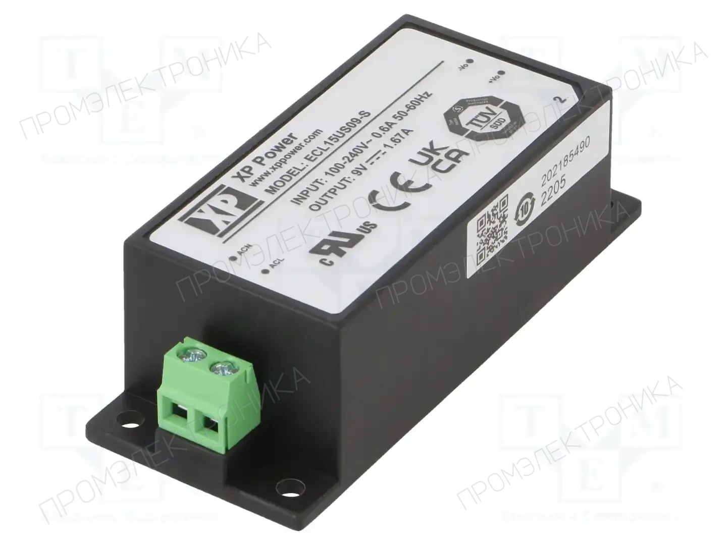 XP POWER ECL15US09-S — Блоки питания для встраивания