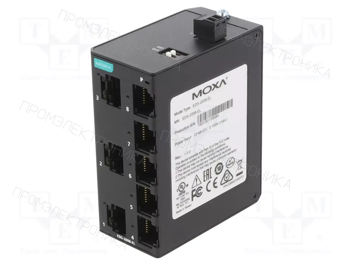 MOXA EDS-2008-EL — Промышленные сети