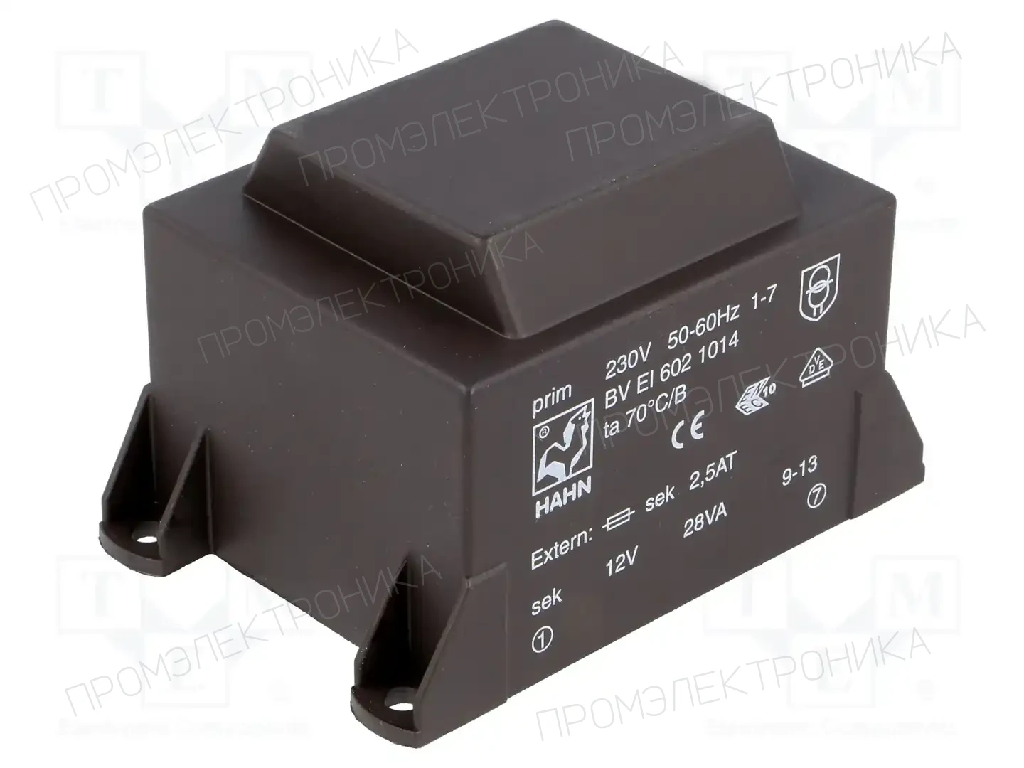 HAHN BV EI 602 1014 — Трансформаторы PCB