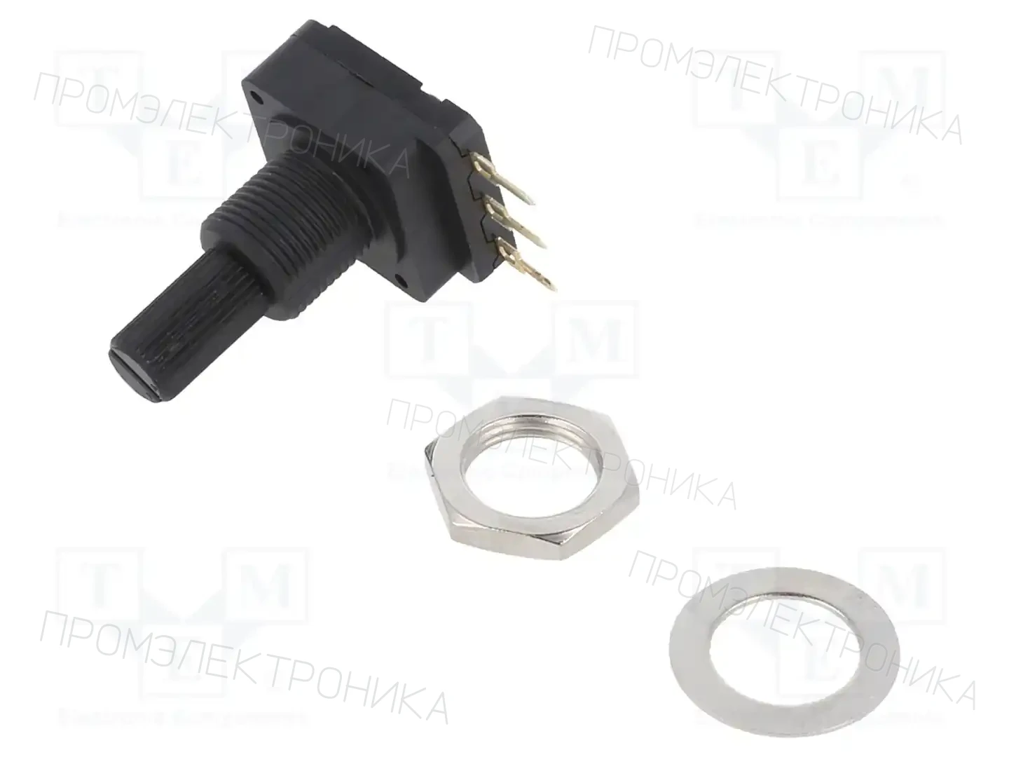 PIHER PC16SH10IP11503A2020TA — Потенциометры однооборотные угольные