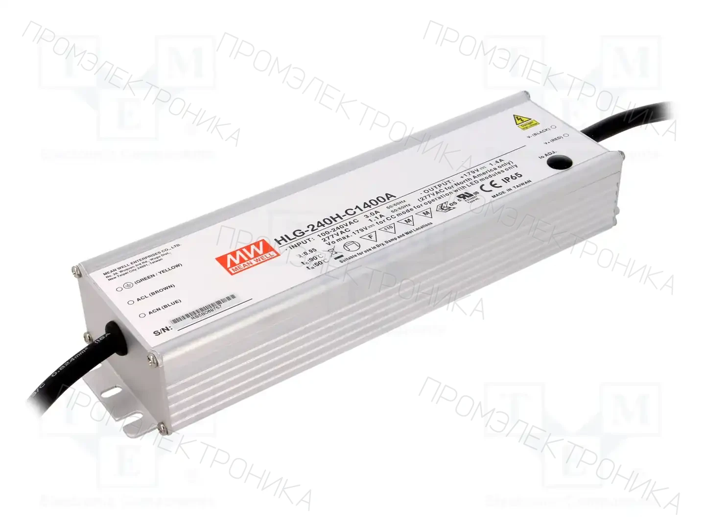 MEAN WELL HLG-240H-C1400A — Блоки питания для LED