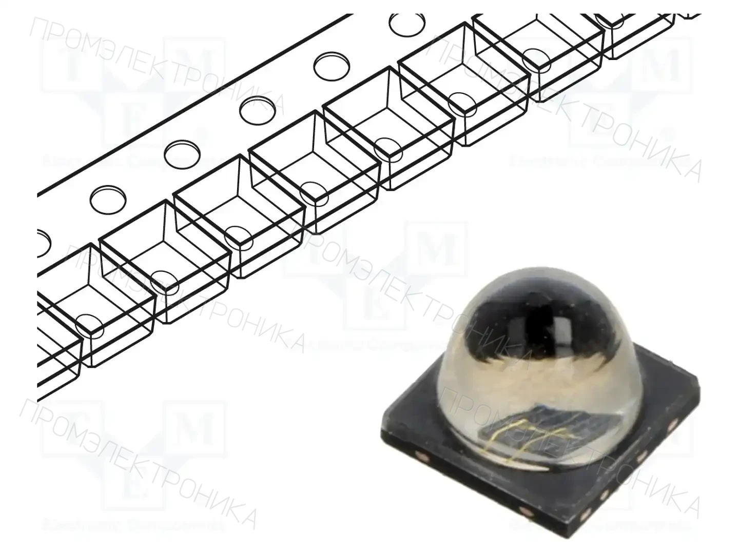 BRIGHTEK (EUROPE) N0F66S92BF — Инфракрасные LEDы