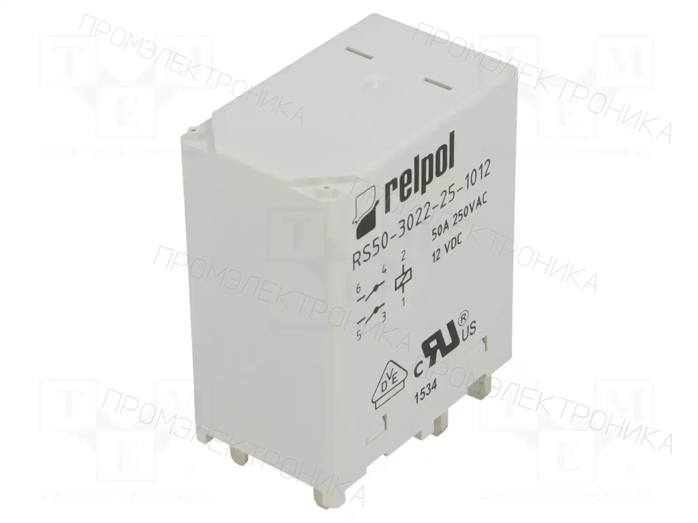 RELPOL RS50-3022-25-1012 — Электромагнитное реле мощности