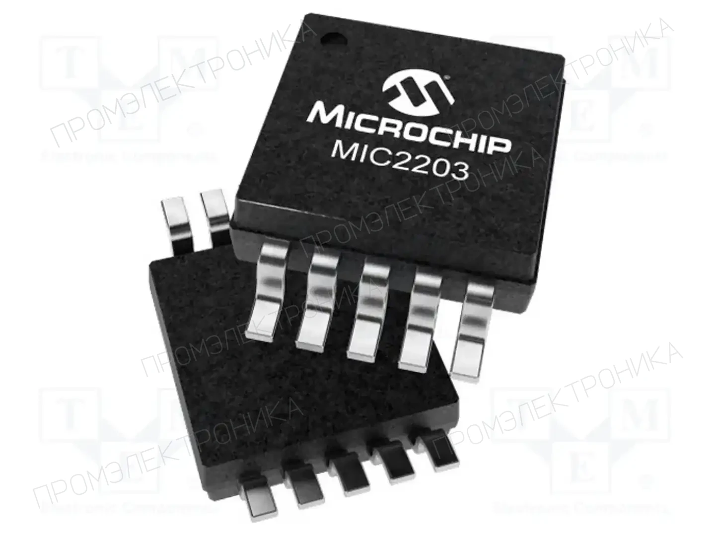 Microchip Technology MIC2203YMM-TR — Регуляторы напряжения - микросхемы DC/DC