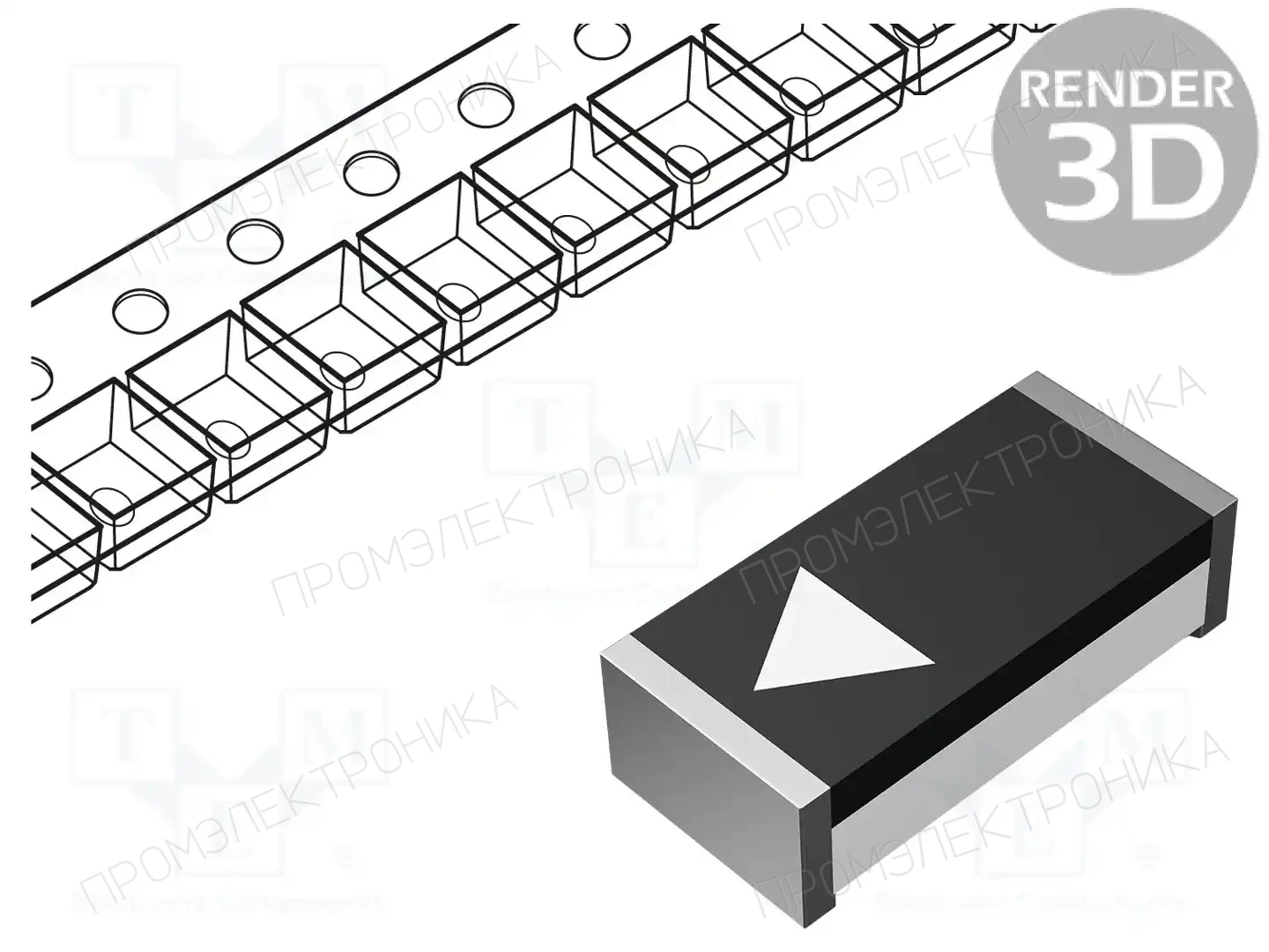 TAIWAN SEMICONDUCTOR BZS55C15 RXG — Стабилитроны SMD