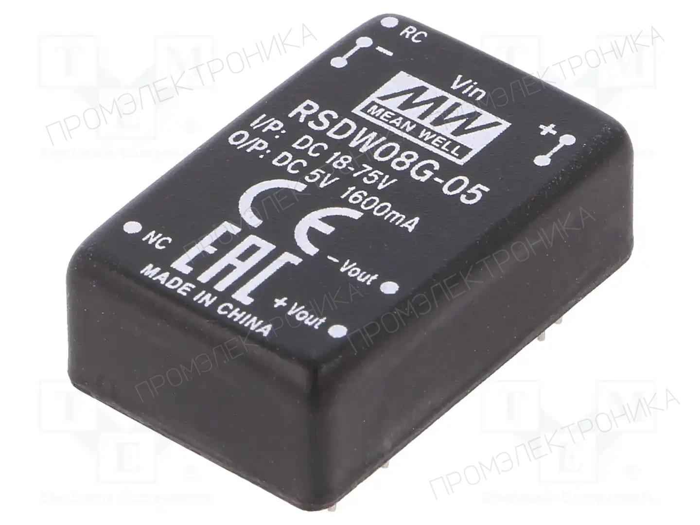 MEAN WELL RSDW08G-05 — Преобразователи DC/DC