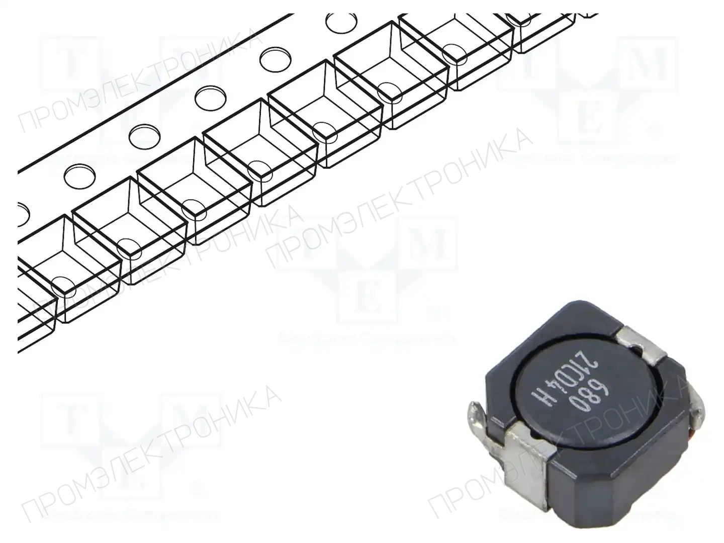 EATON ELECTRONICS DR1050-680-R — Дроссели