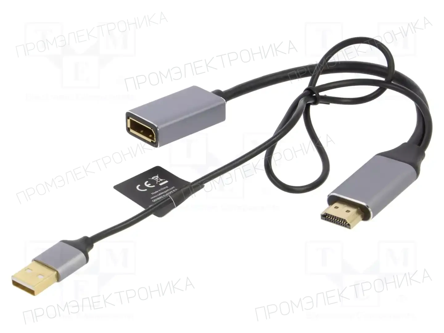 GEMBIRD A-HDMIM-DPF-02 — Кабели и адаптеры HDMI, DVI, DisplayPort