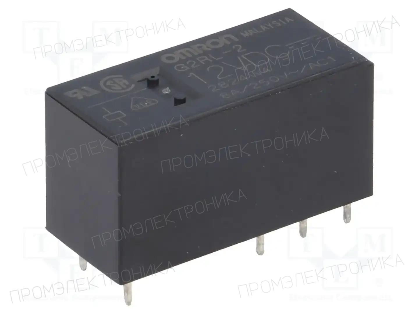 OMRON Electronic Components G2RL-2 12VDC — Реле электромагн. миниатюрные