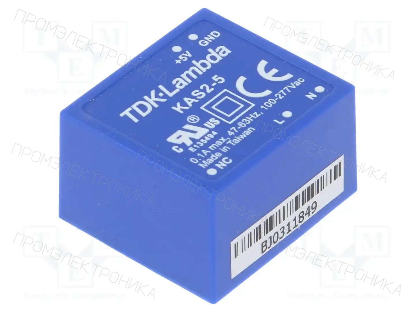TDK-LAMBDA KAS2-5 — Преобразователи AC/DC для PCB