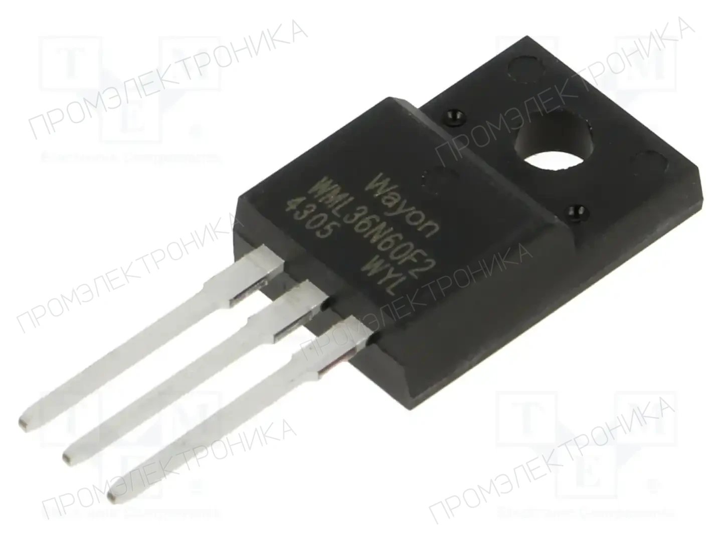 WAYON WML36N60F2 — Транзисторы с каналом N THT