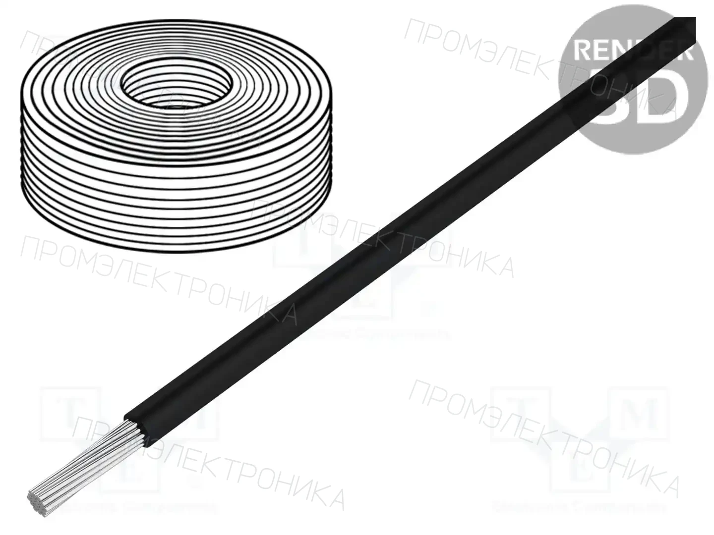 DONAU ELEKTRONIK 150-011 — Провода одножильные - тросик