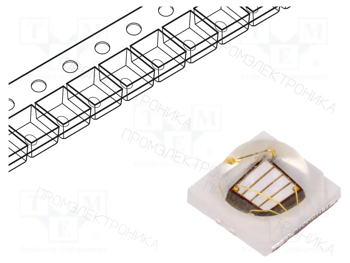 ProLight Opto PK2N-3LLE-V — Светодиоды УФ