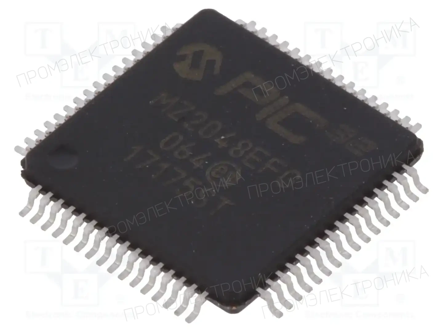 Microchip Technology PIC32MZ2048EFG064-I/PT — Линейка PIC32 32-bit