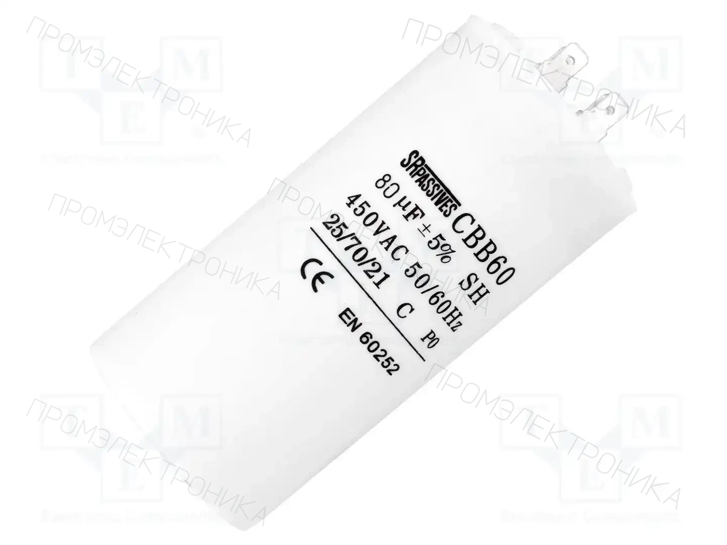 SR PASSIVES CBB60A-80/450 — Конденсаторы для двигателей
