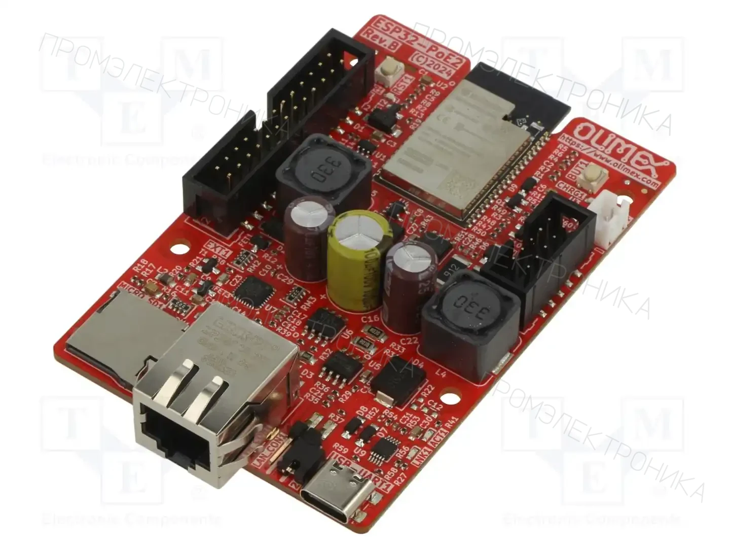 OLIMEX ESP32-POE2 — Комплекти для передачи данных