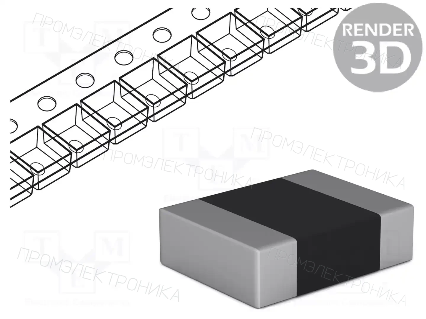 BOURNS CM322522-100KL — Дроссели