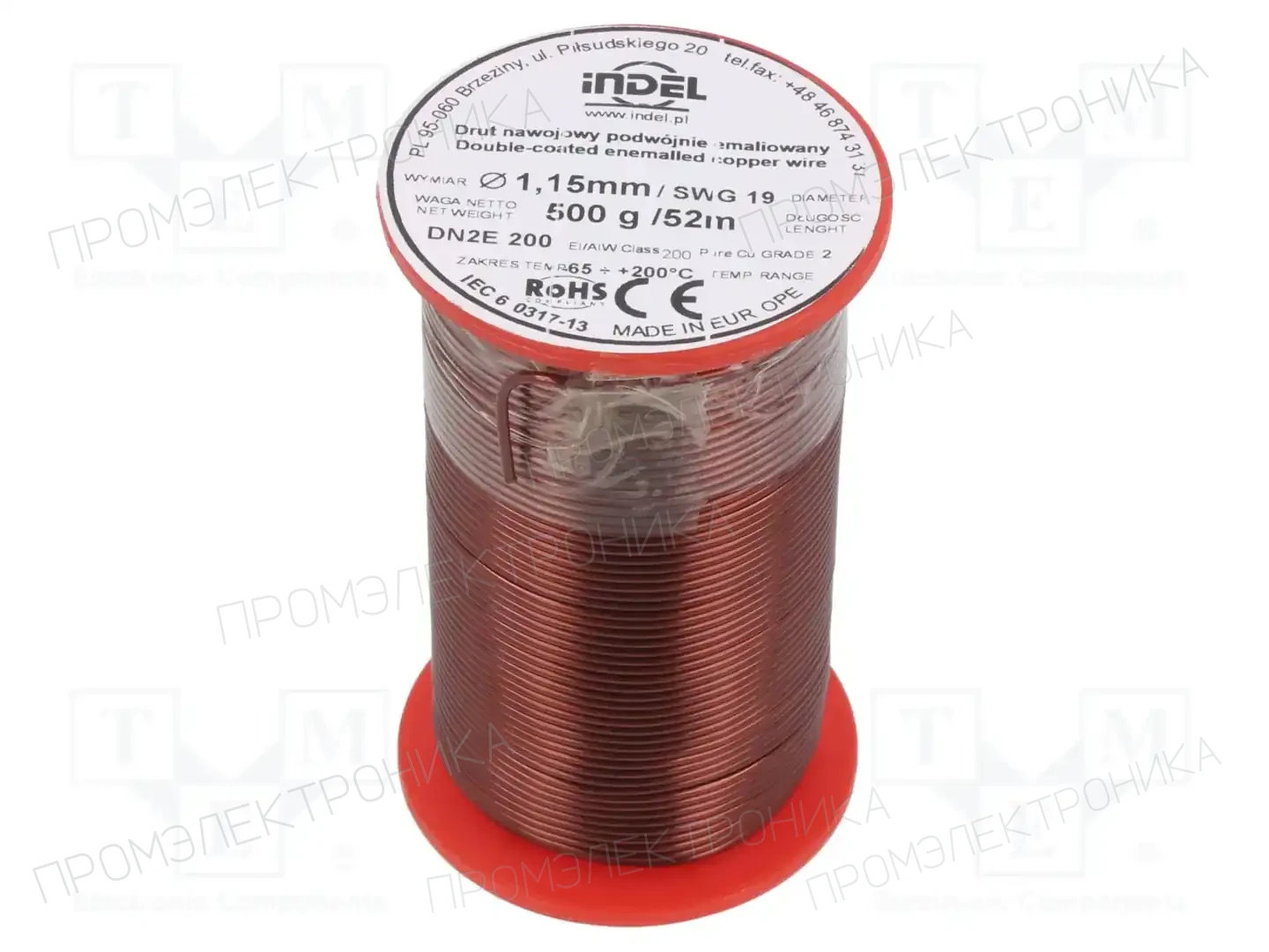 INDEL DN2E1,15-500G — Проволока обмоточная