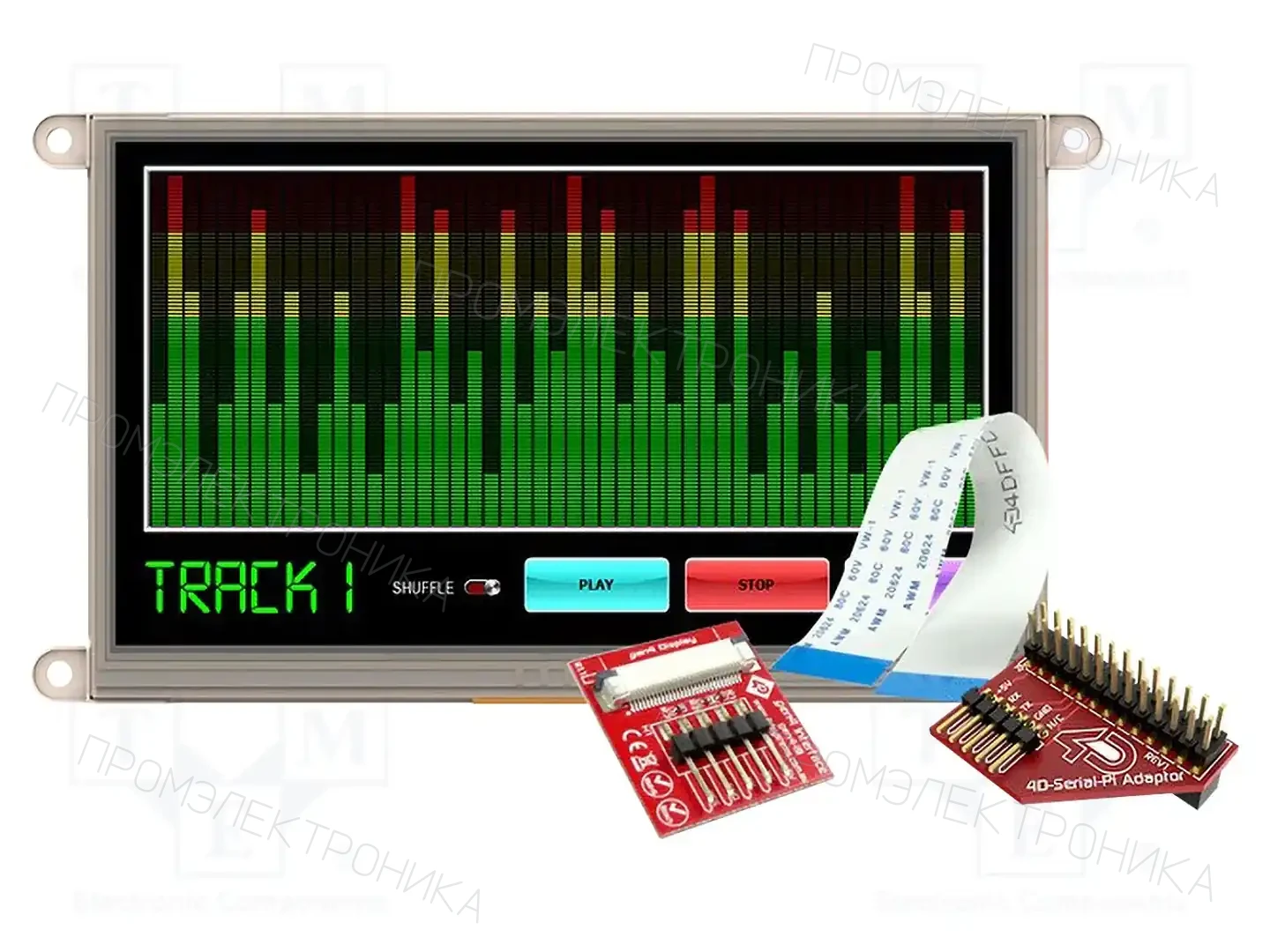 4D Systems GEN4-ULCD-70DT-PI — Интеллигентные дисплеи