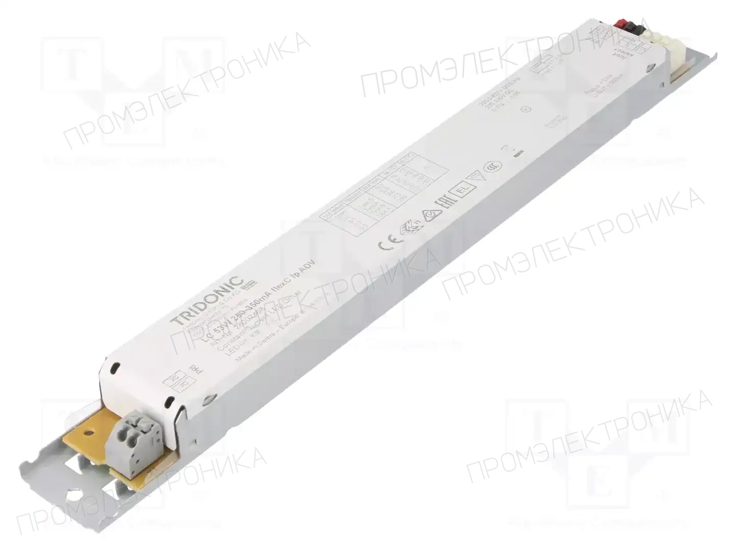 TRIDONIC LC 53W 250-350MA FLEXC LP ADV — Блоки питания для LED