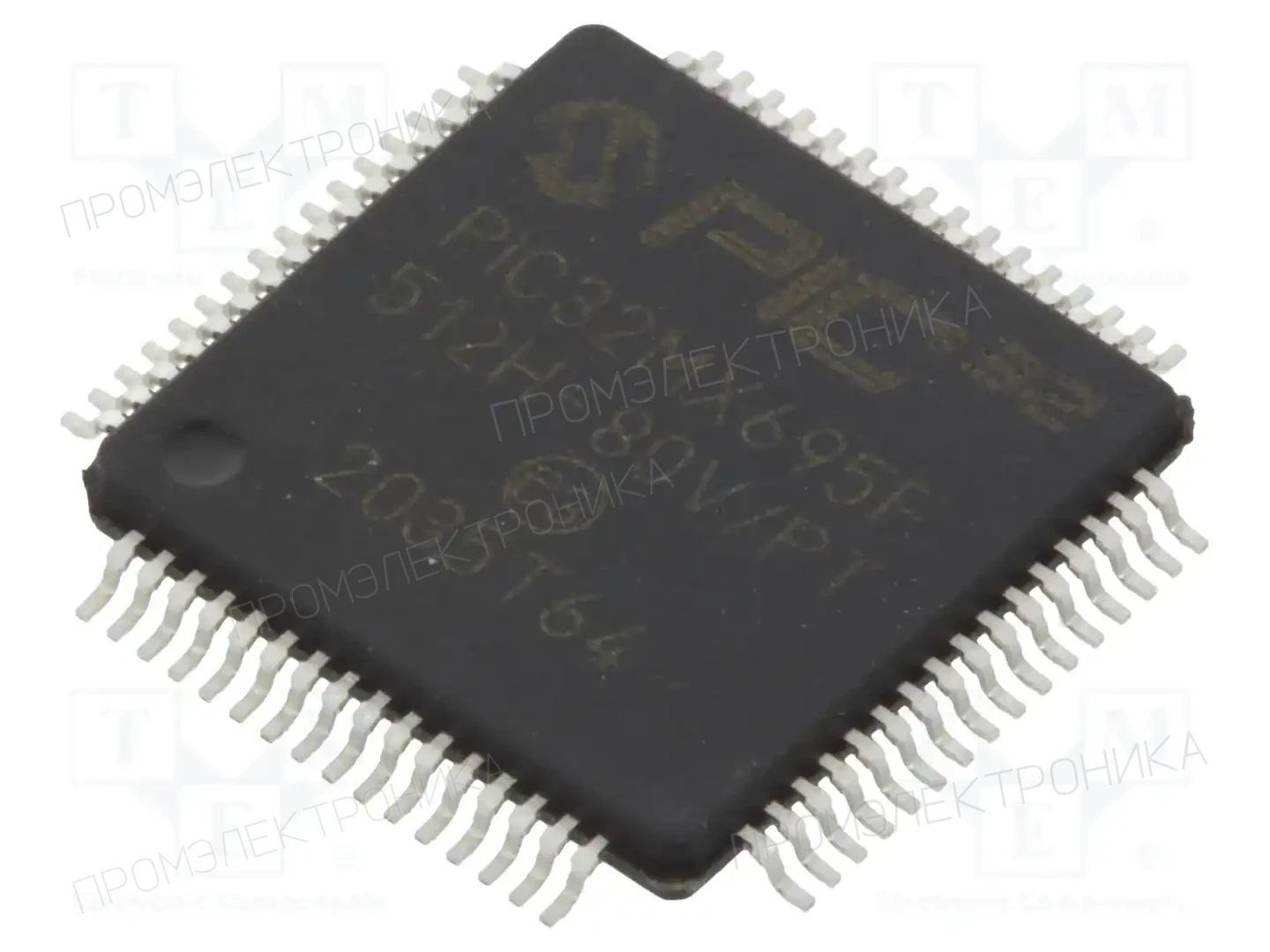 Microchip Technology PIC32MX695F512H-80V/PT — Линейка PIC32 32-bit
