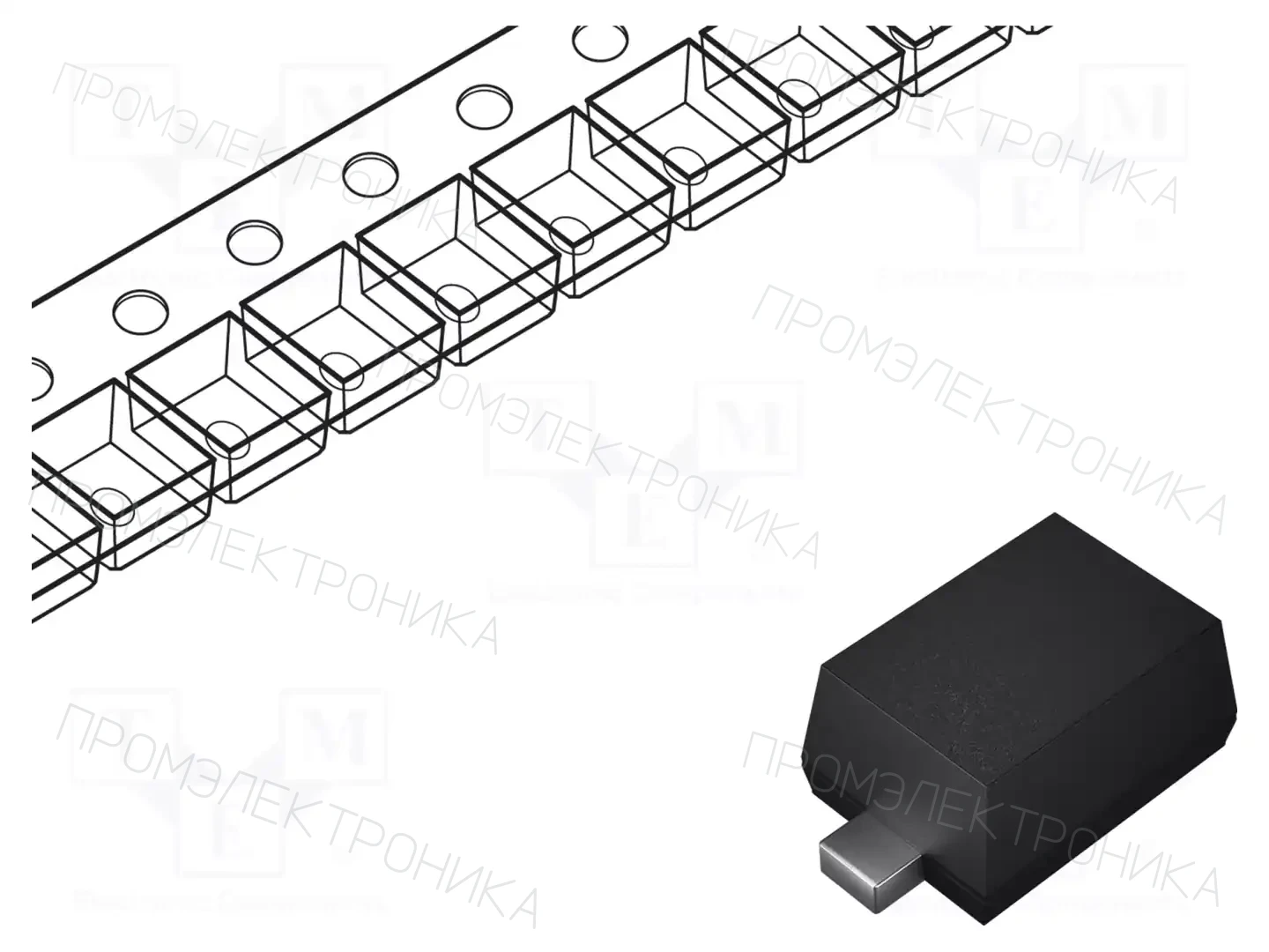 onsemi MM3Z5V1B — Стабилитроны SMD