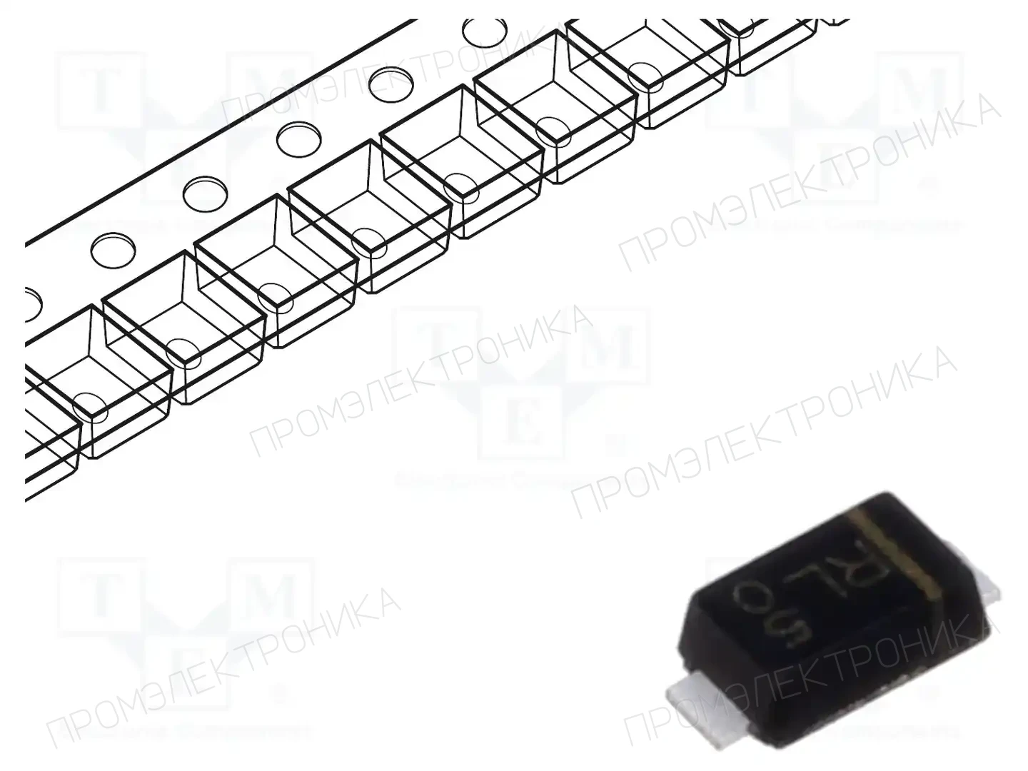 PanJit Semiconductor MBR1020VL_R1_00001 — Диоды Шотки SMD