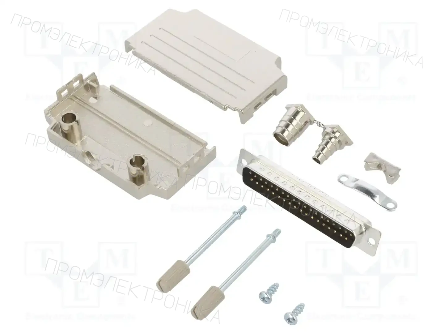 AMPHENOL COMMUNICATIONS SOLUTIONS L17DPPK37-M+L717SDE37P — Комплектные штекеры D-Sub